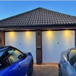 Outdoor security lighting installed by Red Elec Electrical Services